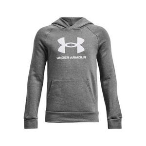 Under Armour Chlapecká mikina Rival Fleece BL Hoodie castlerock light heather YXL, 160 - 170