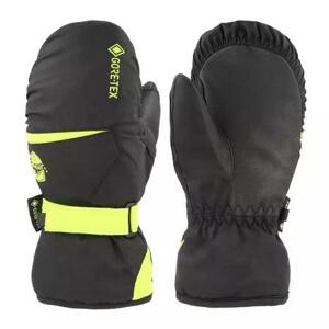 Eska Dětské lyžařské rukavice Number One GTX Mitt black/acid lime S