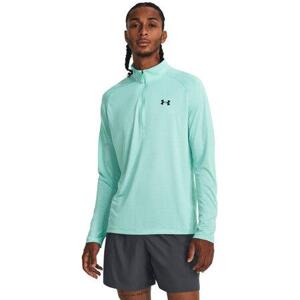 Under Armour Pánské triko Tech 2. 1/2 Zip neo turquoise M