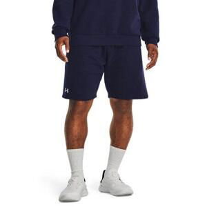 Under Armour Pánské kraťasy Rival Fleece Shorts midnight navy XL, Tmavě, modrá