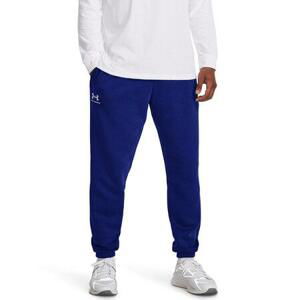 Under Armour Pánské tepláky Essential Fleece Jogger royal L, Modrá