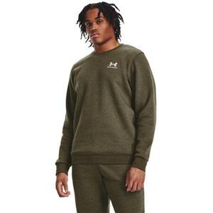 Under Armour Pánská mikina Essential Fleece Crew marine od green XL