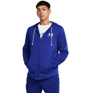 Under Armour Pánská mikina Rival Terry LC FZ royal 3XL, Modrá, XXXL