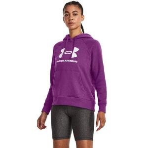 Under Armour Dámská mikina Rival Fleece Big Logo Hdy cassis XS