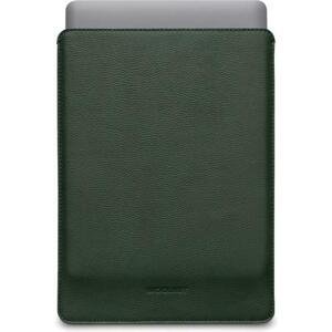 Woolnut kožené Sleeve pouzdro pro 13" MacBook Pro/Air tmavě zelené