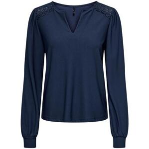 ONLY Dámské triko ONLSILJA Regular Fit 15307192 Dress Blues S