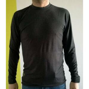 PROGRESS CC TDR pánské funkční triko s dlouhým rukávem XL antracit, Antracitová