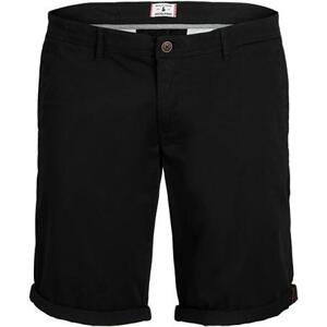 Jack&Jones PLUS Pánské kraťasy JPSTBOWIE 12169212 Black 46