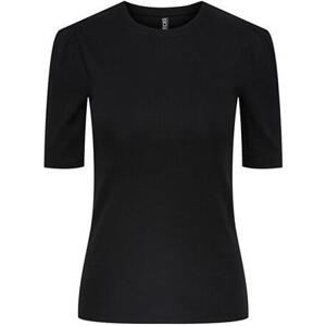 Pieces Dámské triko PCRUKA Slim Fit 17133700 Black S