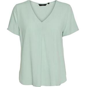 Vero Moda Dámské triko VMBRIT Loose Fit 10285552 Silt Green L