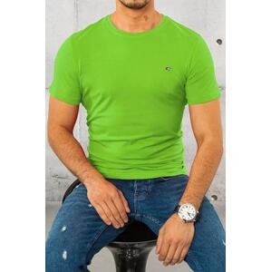 Dstreet Zelené pánské tričko RX4793 M, Světle, zelená