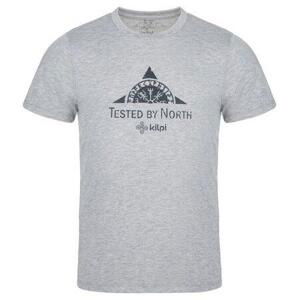 Kilpi Pánské outdoorové triko GAROVE-M světle šedé Velikost: M, LGY