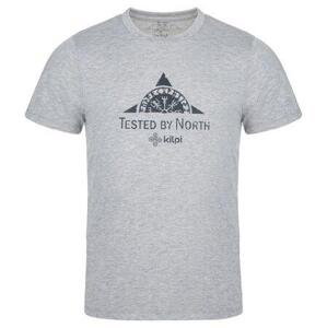 Kilpi Pánské outdoorové triko GAROVE-M světle šedé Velikost: S, LGY
