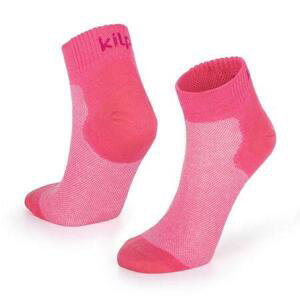 Kilpi Unisex běžecké ponožky MINIMIS-U korálové Velikost: 43, COR