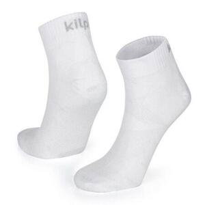 Kilpi Unisex běžecké ponožky MINIMIS-U bílé Velikost: 35, WHT