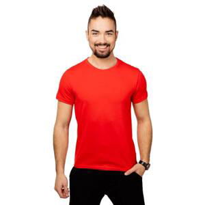 Glano Pánské triko - červené Velikost: M, Červená