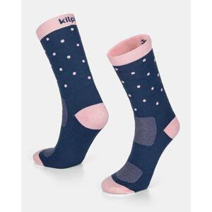 Kilpi Unisex sportovní ponožky DOTS-U Tmavě modrá Velikost: 39, DBL