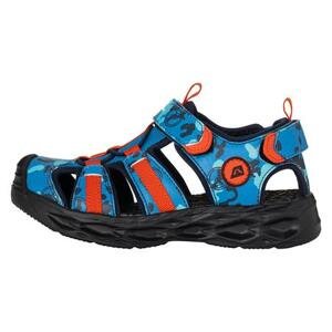 ALPINE PRO Dětské sandály s reflexními prvky AVANO brilliant blue 30