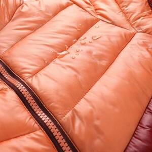 ALPINE PRO Dětská hi-therm bunda ROGO peach pink 116-122, 116/122