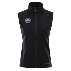 ALPINE PRO Dámská softshellová vesta WERSA black XL