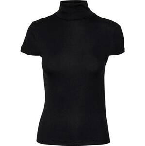 Vero Moda Dámské triko VMIRWINA Tight Fit 10300896 Black S