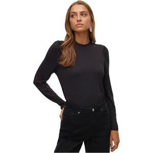 Vero Moda Dámské triko VMCAROL Regular Fit 10300936 Black L