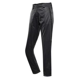 ALPINE PRO Dámské lyžařské softshellové kalhoty UFEDA black varianta pa S, Černá