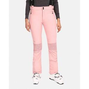 Kilpi Dámské softshellové lyžařské kalhoty DIONE-W Světle růžová Velikost: 36, LPN