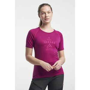 TENSON Himalaya Wool Tee W fialové, S