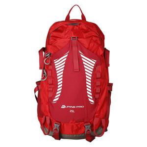 ALPINE PRO Outdoorový batoh 25l MELEWE pomegranate 25L, Červená