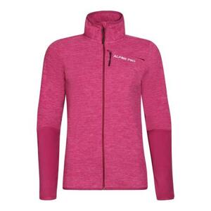 ALPINE PRO Dámská mikina ORFHANA fuchsia red XXL, Růžová