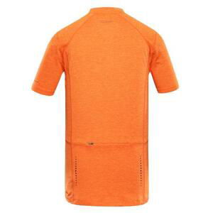 Alpine Pro triko pánské krátké GERET rychleschnoucí oranžové XXXL, Oranžová