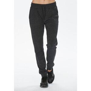 Athlecia Dámské tepláky Chestine W Melange Sweat Pants dark grey melange 42