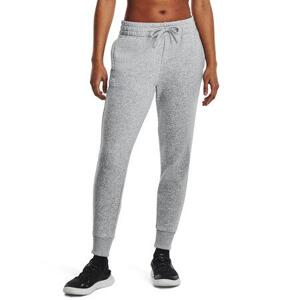 Under Armour Dámské tepláky Rival Fleece Jogger mod gray light heather M