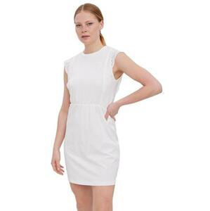 Vero Moda Dámské šaty VMHOLLYN Regular Fit 10265206 Snow White L