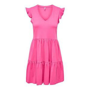 ONLY Dámské šaty ONLMAY Regular Fit 15226992 Shocking Pink L
