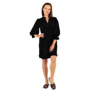 Y.A.S Dámské šaty YASPICKA Regular Fit 26030372 Black XXL