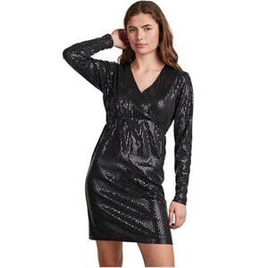 Y.A.S Dámské šaty YASDARKNESS Regular Fit 26031541 Black S