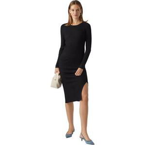 Vero Moda Dámské šaty VMGLORY Bodycon Fit 10291686 Black M