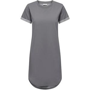 Jacqueline de Yong Dámské šaty JDYIVY Regular Fit 15174793 Steel Gray M