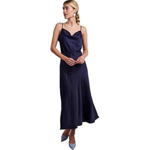 Y.A.S Dámské šaty YASTHEA Standard Fit 26028891 Evening Blue XXL