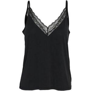 Vero Moda Dámské tílko VMIMILA Regular Fit 10307232 Black M