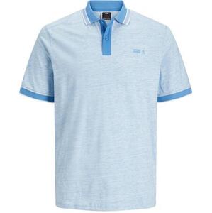 Jack&Jones Pánské polo triko JCOMELANGE Standard Fit 12252394 Pacific Coast S