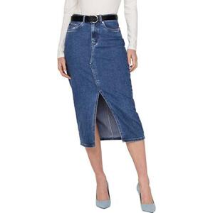 ONLY Dámská sukně ONLSIRI 15324365 Medium Blue Denim L