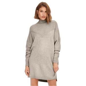 ONLY Dámské šaty ONLSILLY Relaxed Fit 15273713 Pumice Stone W. MELANGE XS