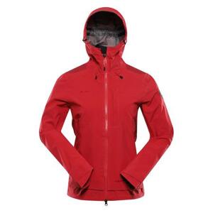 ALPINE PRO Dámská outdoorová bunda s membránou ptx GORA chilli S-L, Červená