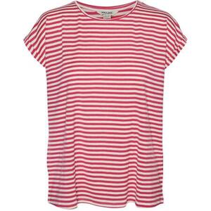 Vero Moda Dámské triko VMAVA Regular Fit 10284469 Raspberry Sorbet XXL