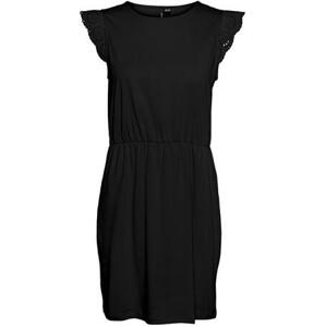 Vero Moda Dámské šaty VMEMILY Regular Fit 10305216 Black M