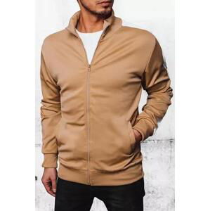 Dstreet Pánská mikina khaki BX5564 XL