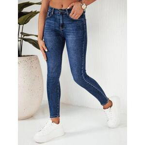Dstreet STEPHINE dámské kalhoty modré UY1845 Velikost: XL, Modrá